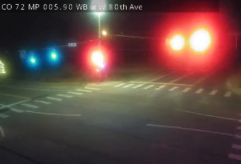 CO-72 MP 5.90 WB at W 80th Ave live camera view