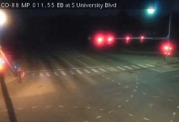 CO-88 MP 11.55 EB at S University Blvd live camera view