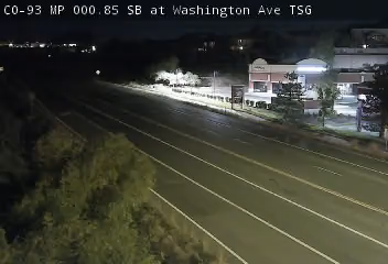 CO-93 MP 0.85 SB at Washington Ave live camera view