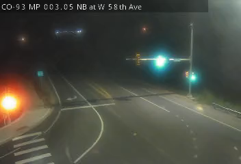 CO-93 MP 3.05 NB at W 58th Ave live camera view