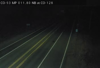 CO-93 MP 11.80 NB at CO-128 live camera view