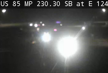 US-85 MP 230.30 SB at E 124th Ave Brighton live camera view