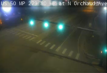 US-50 MP 279.80 WB at N Orchard Ave live camera view