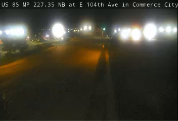 US-85 MP 227.35 NB at E 104th Ave Commerce City live camera view