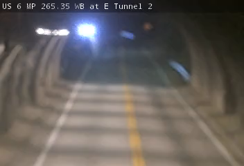 US 6 MP 265.35 WB at E Tunnel 2 live camera view
