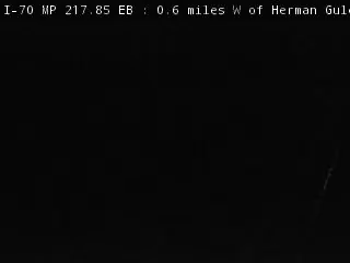 I-70 MP 217.85 EB, 0.6 miles W of Herman Gulch Rd live camera view