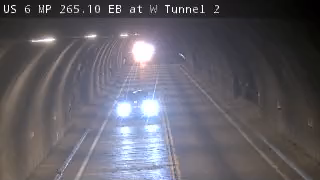 US 6 MP 265.10 EB at W Tunnel 2 live camera view