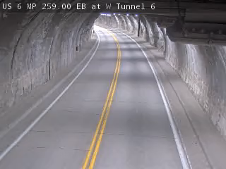 US 6 MP 259.00 EB at W Tunnel 6 live camera view