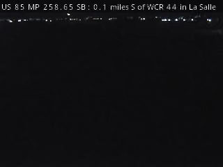 US 85 MP 258.65 SB, 0.1 miles S of WCR 44 in La Salle live camera view