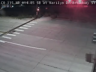 CO 115 MP 14.85 SB at Marilyn Dr/Broadway St in Penrose live camera view