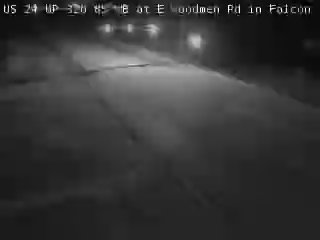 US 24 MP 320.85 WB at E Woodmen Rd in Falcon live camera view