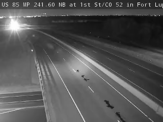 US 85 MP 241.60 NB at 1st St/CO 52 in Fort Lupton live camera view