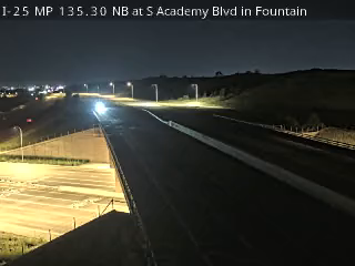 I-25 MP 135.30 NB at S Academy Blvd in Fountain live camera view