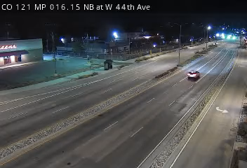 CO 121 MP 16.15 NB at W 44th Ave live camera view