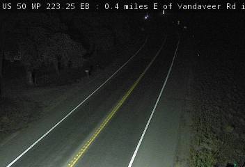 US 50 MP 223.25 EB, 0.4 miles E of Vandaveer Rd in Salida (East) live camera view