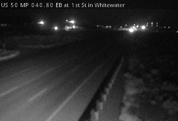 US 50 MP 40.80 EB at 1st St in Whitewater (East) live camera view