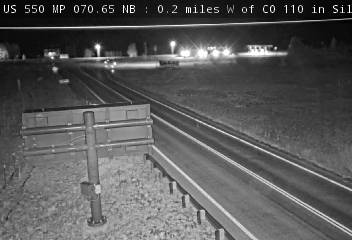 US 550 MP 70.65 NB, 0.2 miles W of CO 110 in Silverton (South) live camera view