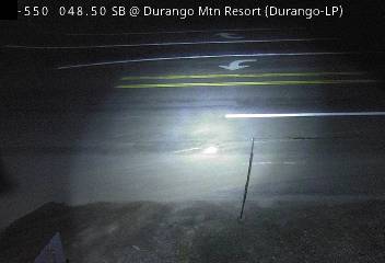 US 550 MP 48.60 SB, 0.6 miles S of Purgatory Blvd (Roadway) live camera view