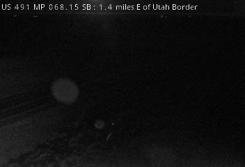 US 491 MP 68.15 SB, 1.4 miles E of Utah Border (South) live camera view