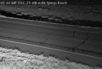 US 40 MP 40.35 WB at Elk Spings Ranch (Road Surface) live camera view