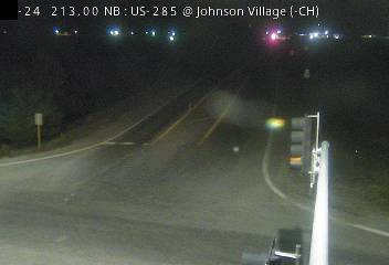 US 24 MP 212.90 EB at US 285 in Johnson Village (East) live camera view