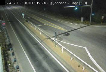 US 24 MP 212.90 EB at US 285 in Johnson Village (North) live camera view