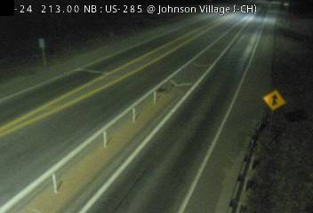 US 24 MP 212.90 EB at US 285 in Johnson Village (South) live camera view
