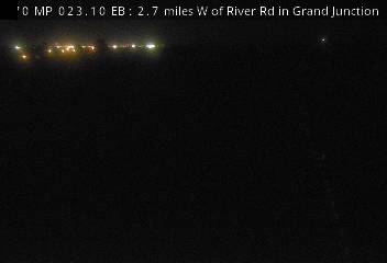 I-70 MP 23.10 EB, 2.7 miles W of River Rd in Grand Junction (East) live camera view