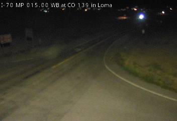 I-70 MP 15.00 WB at CO 139 in Loma (North) live camera view