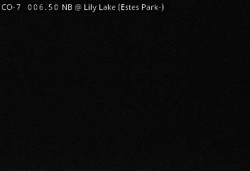 CO 7 MP 6.45 NB at Lily Lake (Road Surface) live camera view