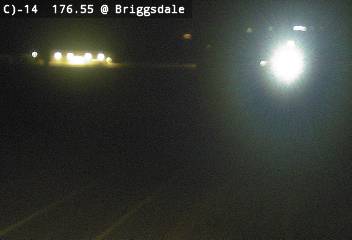 CO 14 MP 176.55 WB at 5th Ave in Briggsdale (West) live camera view