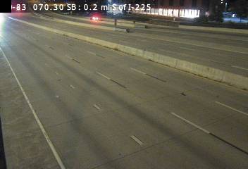CO 83 MP 70.30 SB, 0.3 miles S of I-225 (North) live camera view