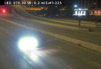 CO 83 MP 70.30 SB, 0.3 miles S of I-225 (Flyover) live camera view