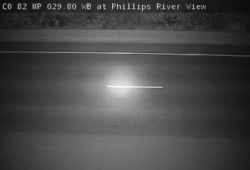 CO 82 MP 29.80 WB at Phillips River View (Road Surface) live camera view