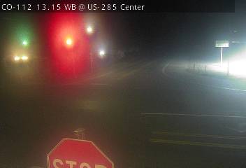 CO 112 MP 13.15 WB at US 285 in Center (West) live camera view