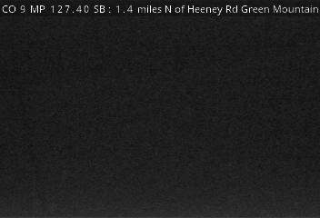 CO 9 MP 127.40 SB, 1.4 miles N of Heeney Rd Green Mountain Reservoir (Road Surface) live camera view