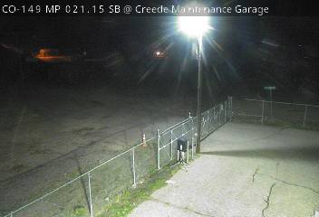 CO-149 MP 21.15 SB @ Creede Maintenance Garage (East) live camera view