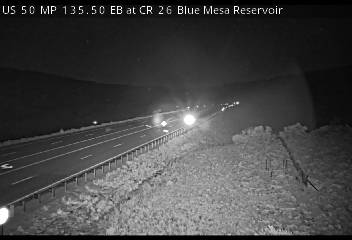 US 50 MP 135.50 EB at CR 26 Blue Mesa Reservoir (East) live camera view