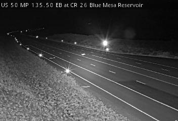 US 50 MP 135.50 EB at CR 26 Blue Mesa Reservoir (West) live camera view