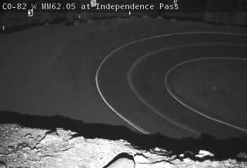 CO-82 W MM62.05 at Independence Pass (Road Surface) live camera view