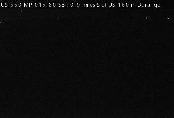 US 550 MP 15.80 SB, 0.9 miles S of US 160 in Durango (North) live camera view