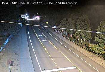 US 40 MP 256.05 WB at S Gunella St in Empire (West) live camera view