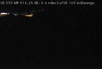 US 550 MP 16.25 SB, 0.4 miles S of US 160 in Durango (North) live camera view