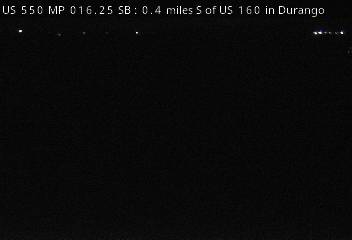 US 550 MP 16.25 SB, 0.4 miles S of US 160 in Durango (South) live camera view