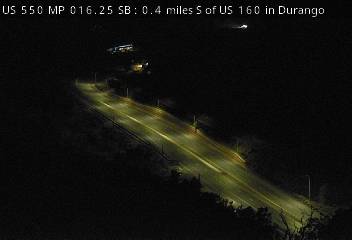 US 550 MP 16.25 SB, 0.4 miles S of US 160 in Durango (West) live camera view