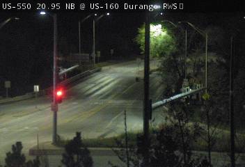 US 550 MP 20.95 NB at US 160 in Durango (West) live camera view