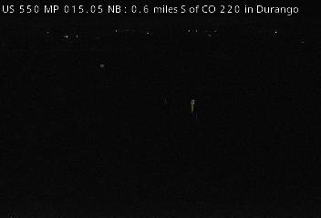 US 550 MP 15.05 NB, 0.6 miles S of CO 220 in Durango (South) live camera view