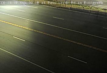 CO 74 MP 5.90 WB at Palo Verde Rd in Evergreen (Road Surface) live camera view
