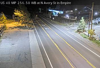 US 40 MP 256.50 WB at N Avery St in Empire (East) live camera view