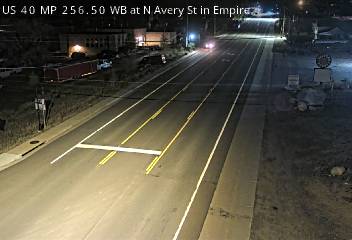 US 40 MP 256.50 WB at N Avery St in Empire (West) live camera view